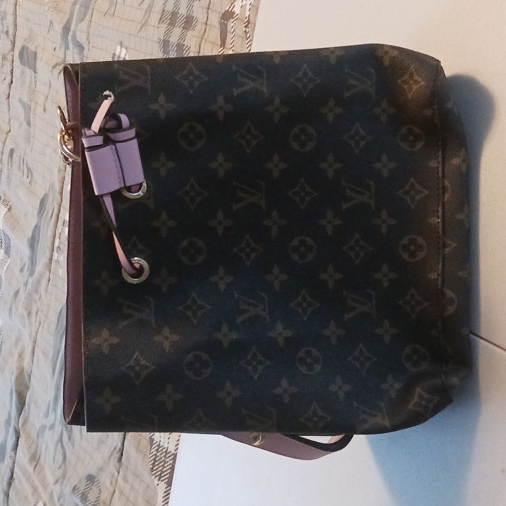 Monogrammed handbag